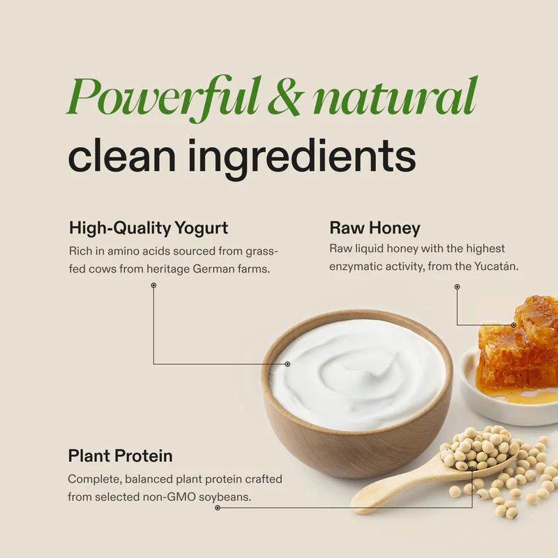 Almased Protein Powder for Weight Loss Kit for Men & Women, Natural Meal Replacement Shake for Weight Loss, Supplement, 24 Grams of Protein Per Serving (Vanilla Flavor）